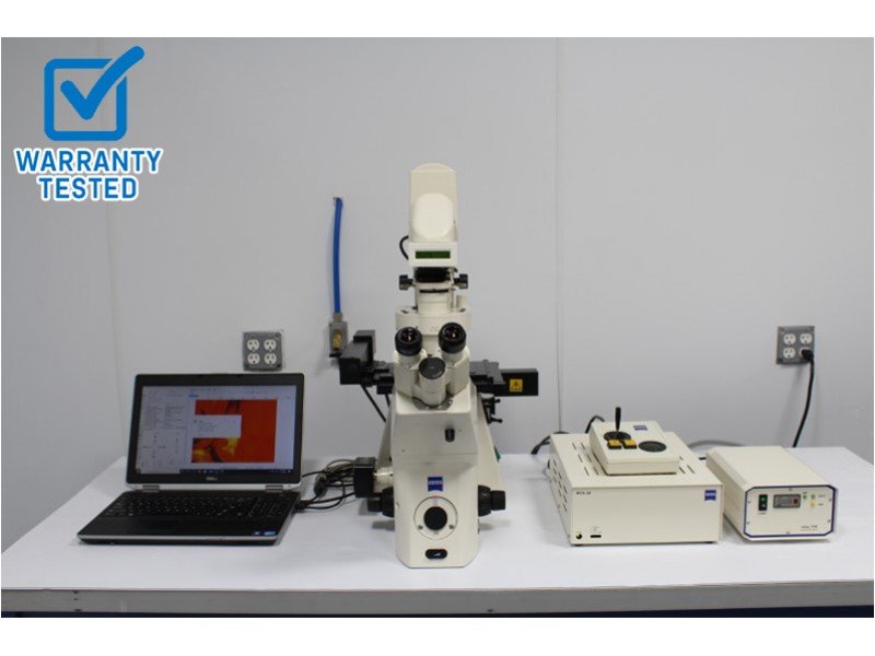 Zeiss Axiovert 200M Fluorescence Motorized Phase Contrast Microscope Pred AXIO Observer