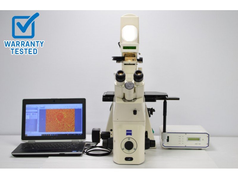 Zeiss Axiovert 200M Inverted Fluorescence Motorized Microscope unit 6 Pred AXIO Observer - AV