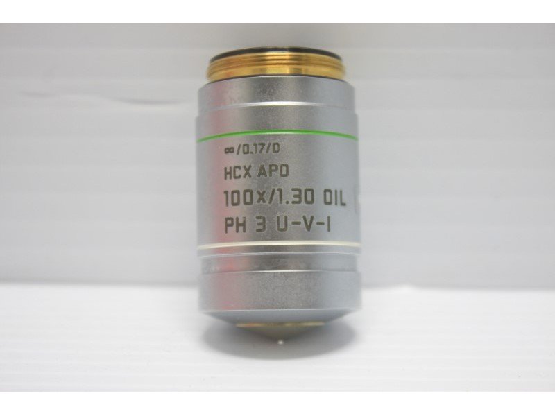 Leica HCX APO 100x/1.30 OIL PH3 Microscope Objective 506157 - AV