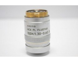 Leica HCX PL FLUOTAR 100x/1.30-0.60 Oil Microscope Objective - AV