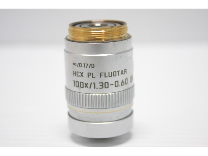 Leica HCX PL FLUOTAR 100x/1.30-0.60 Oil Microscope Objective - AV