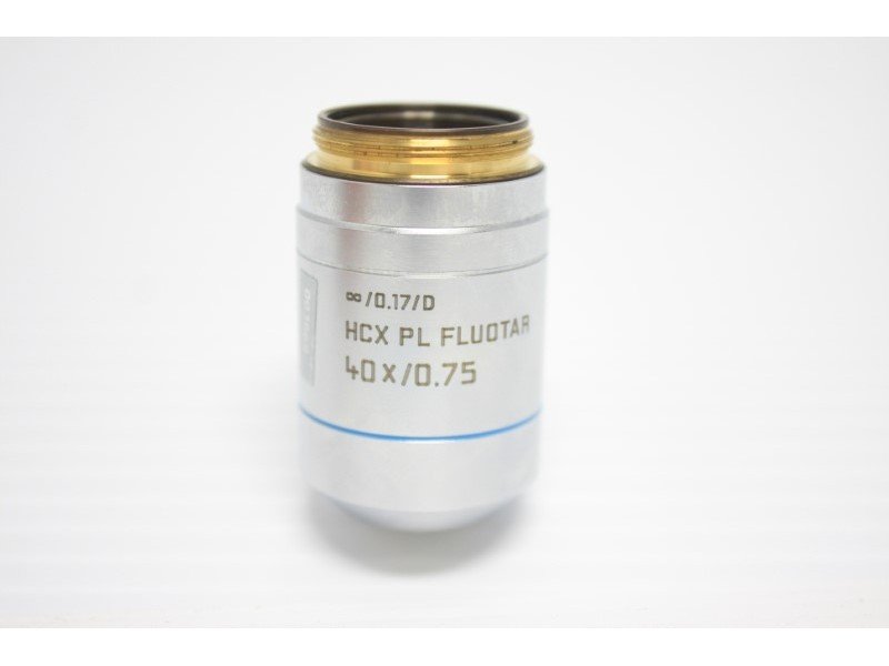Leica HCX PL FLUOTAR 40x/0.75 Microscope Objective 506144 Unit 4 - AV
