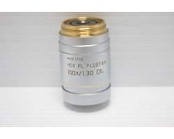 Leica HCX PL Fluotar 100x/1.30 Oil Microscope Objective Unit 8 - AV