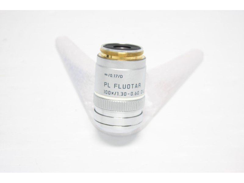 Leica PL Fluotar 100x/1.3-0.6 Oil Microscope Objective 506009 - AV