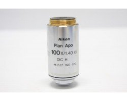 Nikon Plan APO 100x/1.40 Oil DIC H Microscope Objective Unit 2
