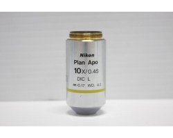 Nikon Plan APO 10x/0.45 DIC L Microscope Objective Unit 3 - AV