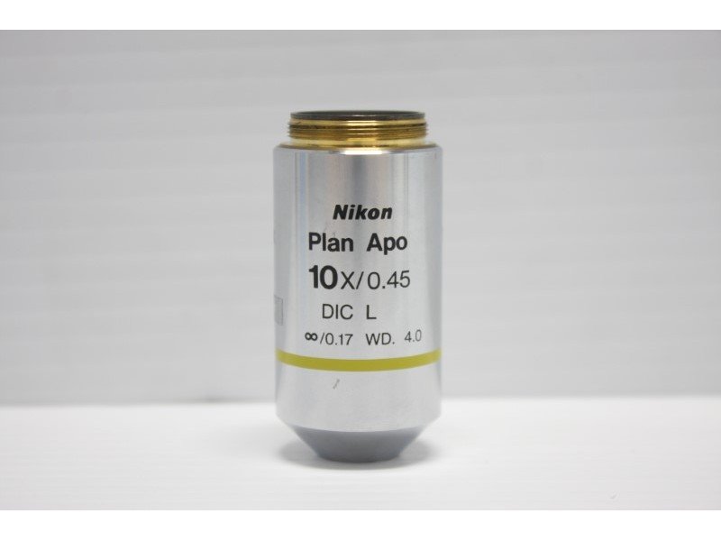 Nikon Plan APO 10x/0.45 DIC L Microscope Objective Unit 3 - AV