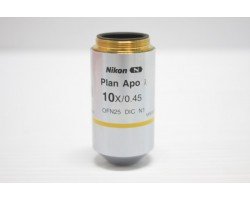 Nikon Plan APO 10x/0.45 DIC N1 Lambda Microscope Objective Unit 6 - AV SOLDOUT