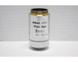 Nikon Plan APO 2x/0.1 Microscope Objective Unit 4 SOLDOUT
