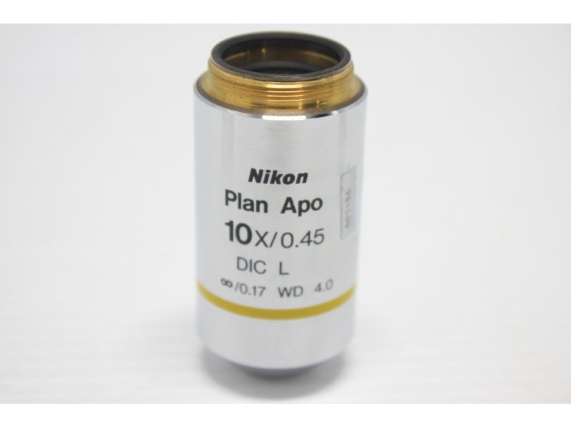 Nikon Plan Apo 10x/0.45 DIC L Microscope Objective Unit 4 - AV