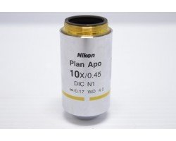 Nikon Plan Apo 10x/0.45 DIC N1 Microscope Objective Unit 4 - AV