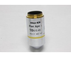Nikon Plan Apo 10x/0.45 Lambda Microscope Objective - AV