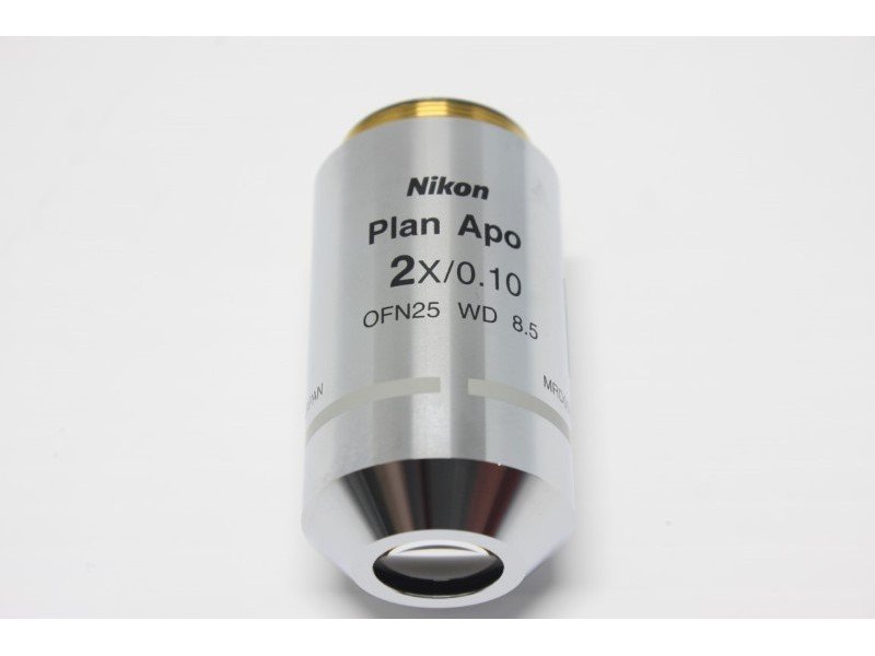 Nikon Plan Apo 2x/0.10 Microscope Objective Unit 2