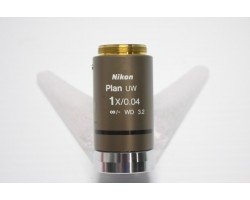 Nikon Plan UW 1x/0.04 Microscope Objective Unit 5 SOLDOUT