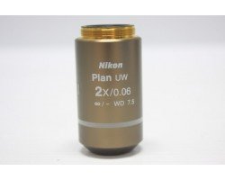 Nikon Plan UW 2x/0.06 Microscope Objective Unit 11 - AV