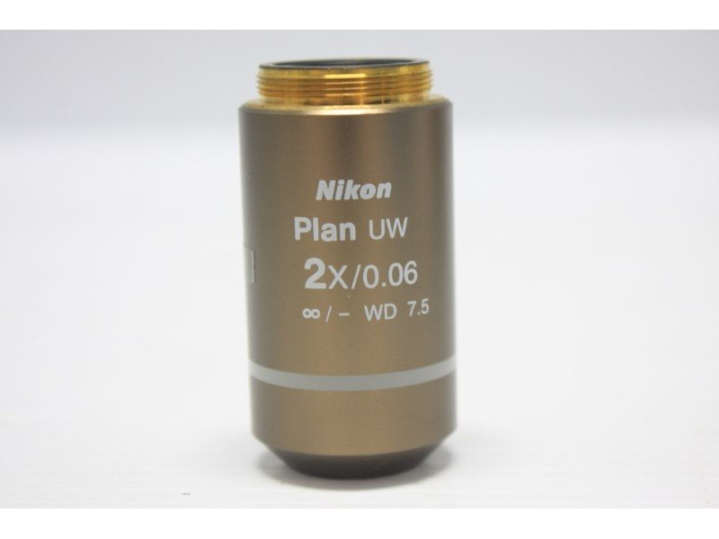 Nikon Plan UW 2x/0.06 Microscope Objective Unit 11 - AV