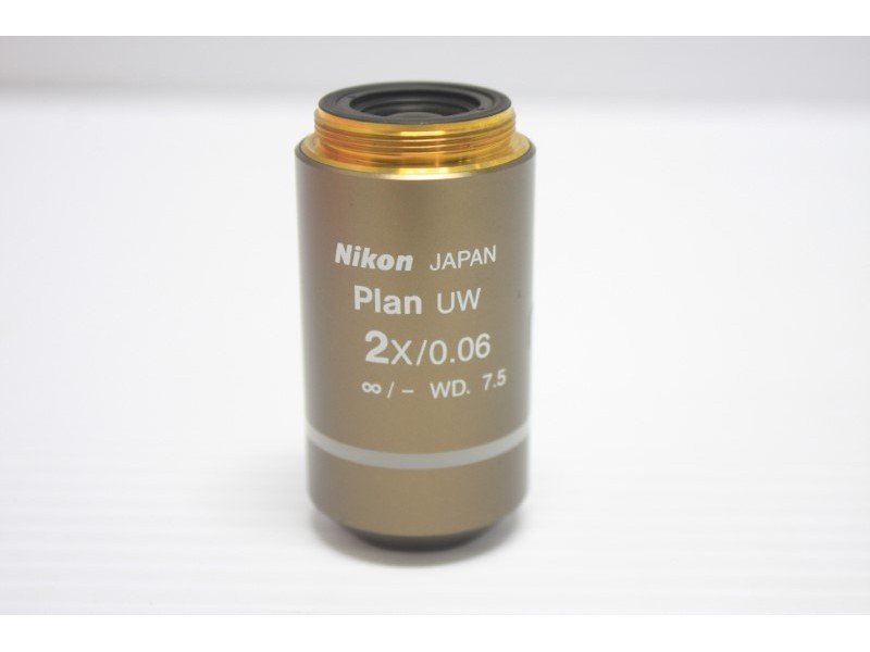 Nikon Plan UW 2x/0.06 Microscope Objective Unit 12 - AV