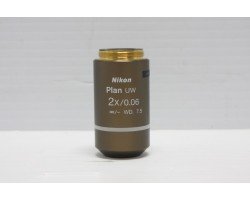 Nikon Plan UW 2x/0.06 Microscope Objective Unit 9 - AV SOLDOUT