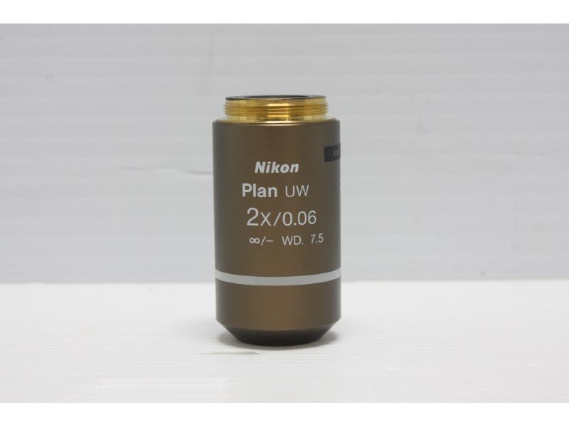 Nikon Plan UW 2x/0.06 Microscope Objective Unit 9 - AV