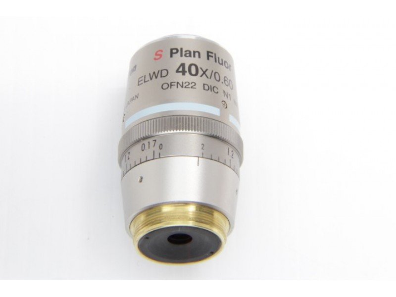Nikon S Plan Fluor ELWD 40x/0.60 OFN22 DIC N1 Microscope Objective - AV