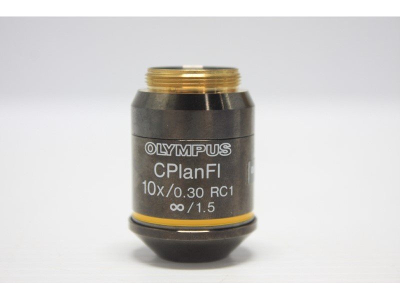 Olympus CPLanFl 10x/0.30 RC1 Microscope Objective - AV