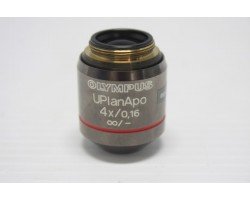 Olympus UPlanApo 4x/0.16 Microscope Objective Unit 8 - AV