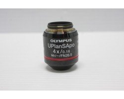 Olympus UPlanSApo 4x/0.16 Microscope Objective Unit 5 - AV