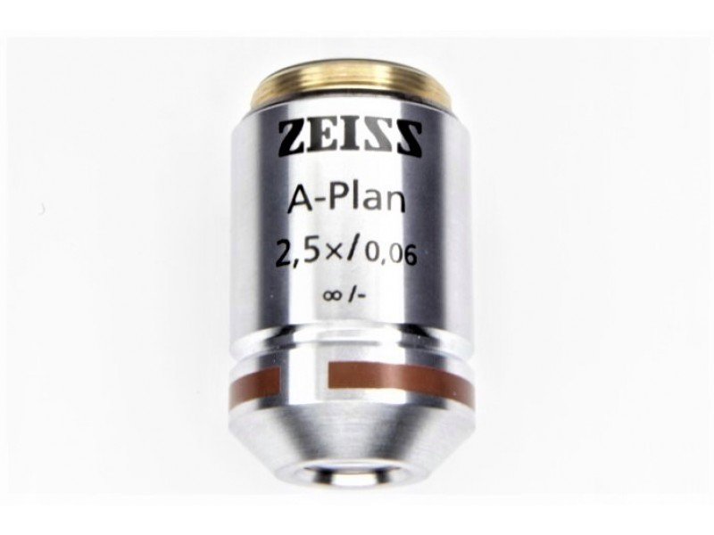 ZEISS A-Plan 2.5x/0.06 Microscope Objective 1113-114