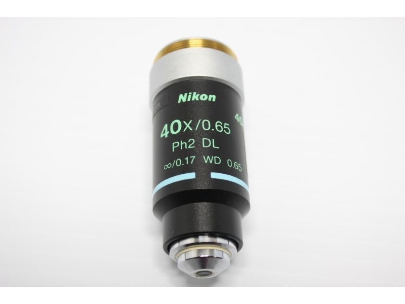 Nikon 40x/0.65 Ph2 DL Microscope Objective
