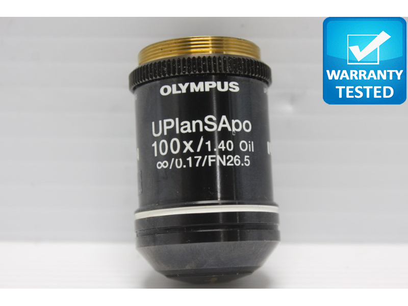 Olympus UPlanSApo 100x/1.40 Oil Microscope Objective - AV