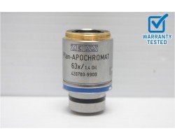 Zeiss Plan-APOCHROMAT 63x/1.4 Oil Microscope Objective 420780-9900 Unit 4 - AV