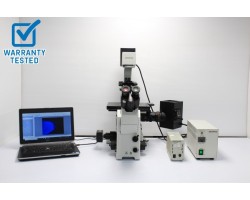 Olympus IX71 Inverted Fluorescence Microscope Unit4 Pred IX73 - AV