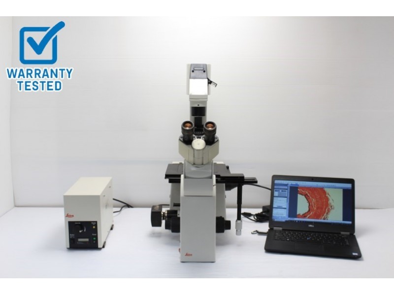 Leica DM IRB Inverted Fluorescence Phase Contrast Microscope Unit4 Pred DMI6000B/DMi8 - AV