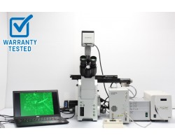 Olympus IX81 Inverted Fluorescence Motorized Microscope Unit3 - AV