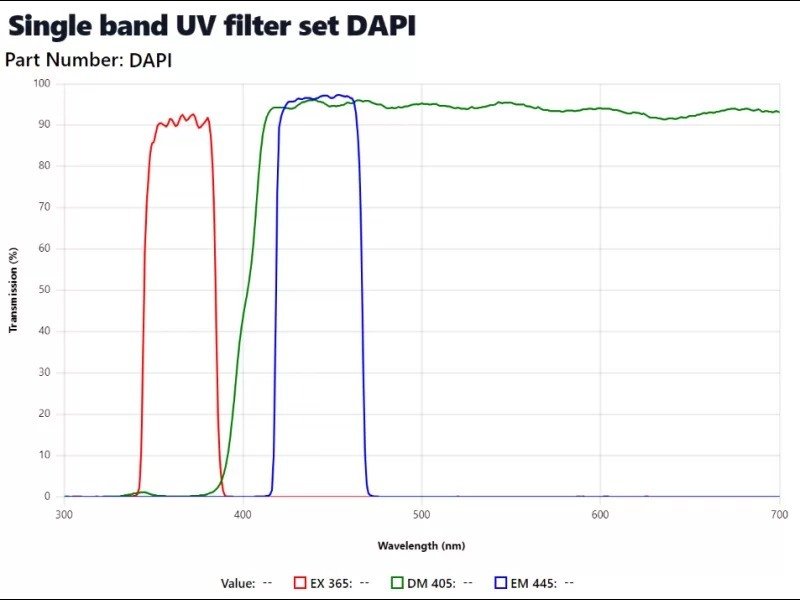 Nikon Eclipse Ti-U Inverted Fluorescence Phase Contrast Microscope (New Filters)