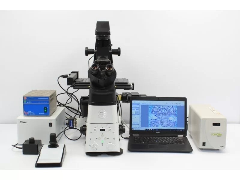 Nikon Eclipse Ti2-E Inverted Fluorescence Motorized Microscope Unit 2 (New Filters)