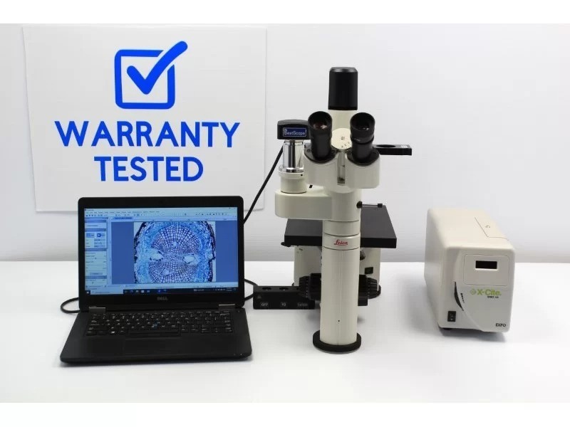 Leica DM IL Fluo LED Inverted Fluorescence Phase Contrast Microscope