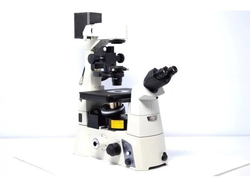 Nikon Eclipse Ti-U Inverted Fluorescence Phase Contrast Microscope (New Filters)