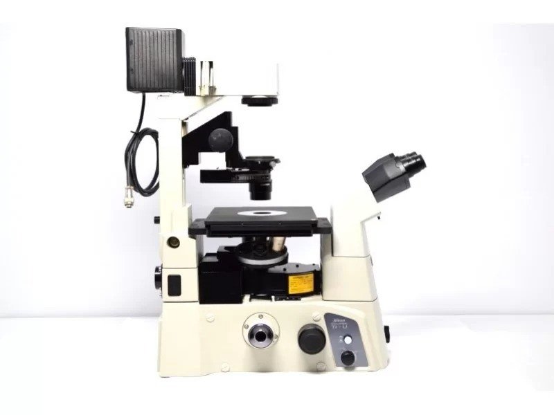 Nikon Eclipse Ti-U Inverted Fluorescence Phase Contrast Microscope (New Filters)