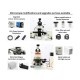 Leica DM6000 Upright Fluorescence Motorized Microscope with Motorized XY Stage