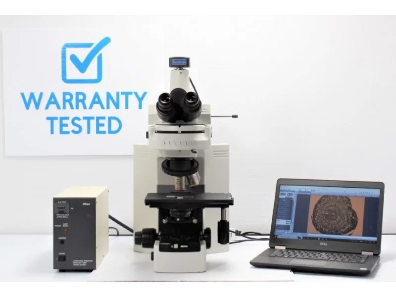 Nikon Eclipse 80i Upright Fluorescence Microscope (New Filters)