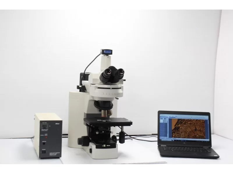 Nikon Eclipse 80i Upright Fluorescence Microscope (New Filters)