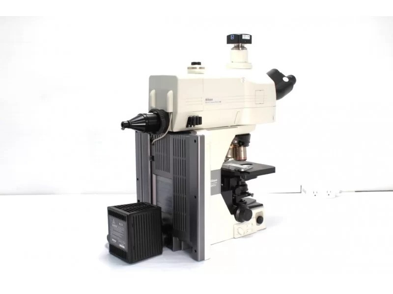 Nikon Eclipse 90i Upright Motorized Fluorescence Microscope (New Filters) Pred Ni-E