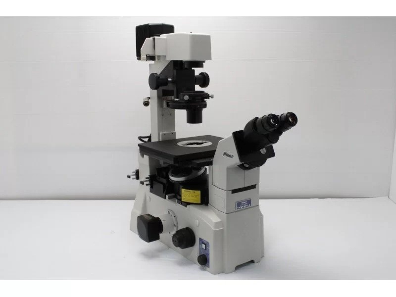 Nikon Eclipse TE2000-S Inverted Fluorescence Phase Contrast Microscope (New Filters) Pred Ti2-A