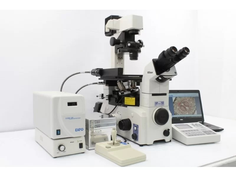 Nikon Eclipse TE2000-E Inverted Fluorescence Motorized Microscope