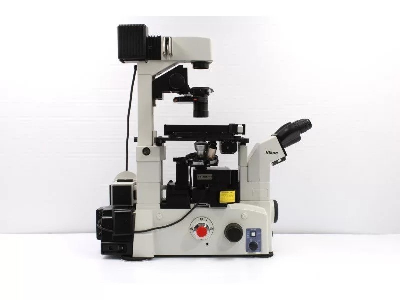 Nikon Eclipse TE2000-E Inverted Fluorescence Motorized PFS Perfect Focus Microscope with PH