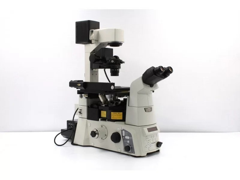 Nikon Eclipse Ti-E PFS Inverted LED Fluorescence Phase Contrast Motorized Microscope with Motorized XY Stage Pred TI2-E