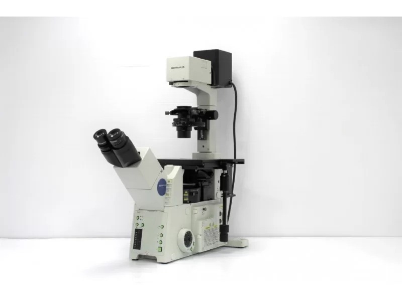 Olympus IX81 Inverted Fluorescence Motorized Microscope (New Filters) Pred IX83