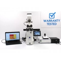 Zeiss AXIO Observer 7 Inverted LED Fluorescence Phase Contrast Motorized XY Microscope (New Filters)