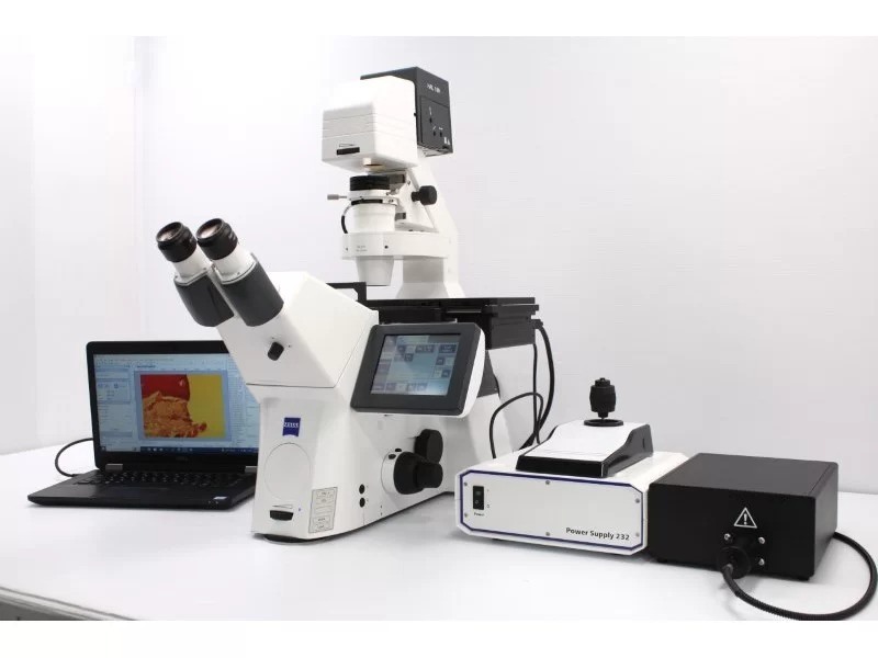 Zeiss AXIO Observer 7 Inverted Fluorescence Motorized XY Microscope (New Filters)